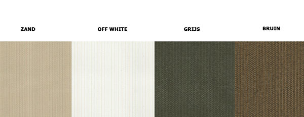 HARMONICA SCHADUWDOEK KLEUREN