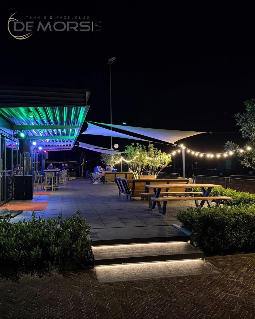 tennis padel schaduwdoeken