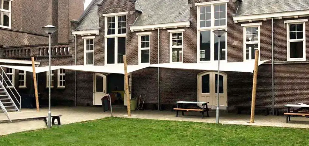 zonnedoek overal schaduw