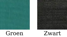 winddoek 180 gr/m2 groen & zwart