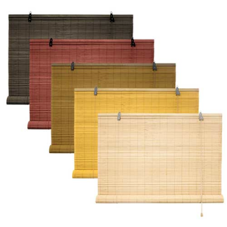 rolgordijn bamboe 60x220 kleuren