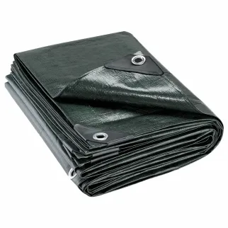 Afdekzeil 4x5m 280 gr/m2 groen
