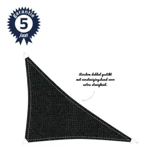 Zonnedoek 2x2x3m CoolsailPro 90º antraciet