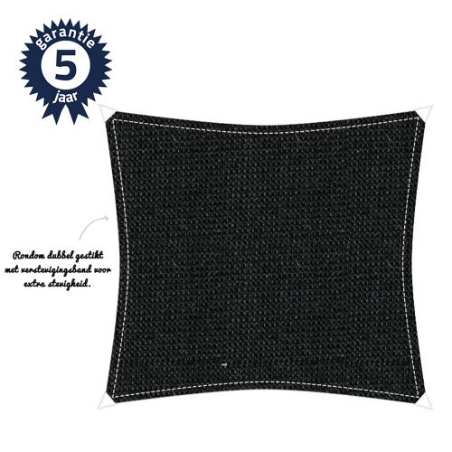 Zonnedoek 4x4m Coolsailpro antraciet