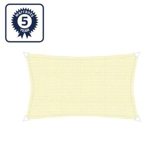 Zonnedoek 3,5x4m CoolsailPro ivoor