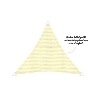 Zonnedoek 2,5x2,5x2,5m 340gr Ivoor