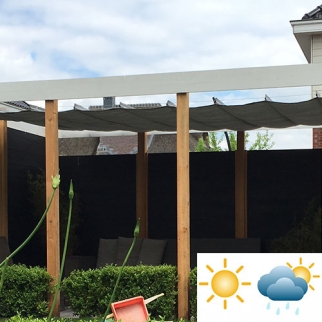 Harmonicadoek waterdicht op maat