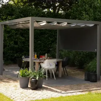 Pergola Aluminium 319x319 cm harmonicadoek
