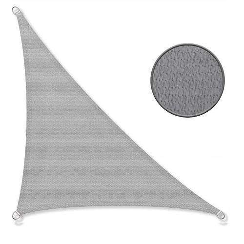 Zonnedoek 2,5x2,5x3,5m Coolsail 90º grijs
