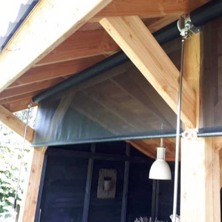Windscherm veranda