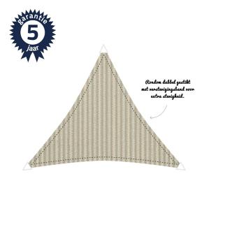 Schaduwdoek 6x6x6m 340 gr Sahara sand