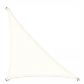 Zonnezeil 4x4x5,8m 160gr 90° crème waterdicht