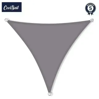 Zonnezeil 4x5x5m CoolsailPro grijs 100% waterdicht