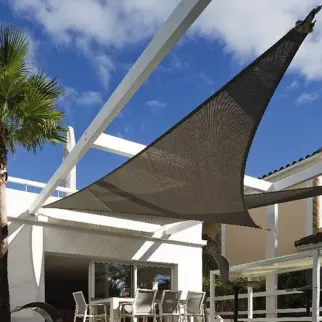 Zonnedoek 2x2x3m CoolsailPro 90º zwart