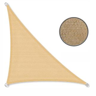 Zonnedoek 4x4x5,8m 190gr/m² 90° zand