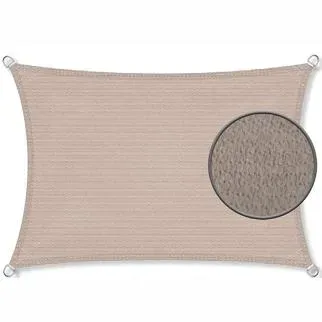 Zonnedoek 2,5x4m Coolsail taupe