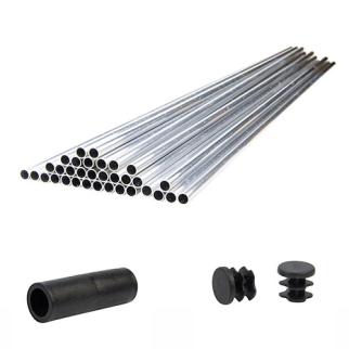 Schaduwgordijn Aluminium Roede 300cm