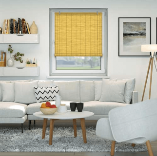 Rolgordijn bamboe 80x220 cm