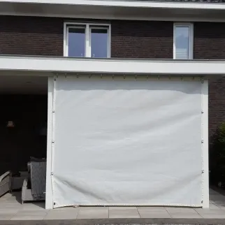 Buiten schuifgordijn