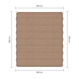 Wavesail 290x500cm zand