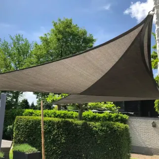 Zonnedoek 2x2x2m 190gr taupe