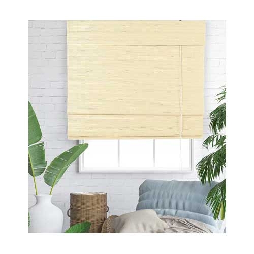 bamboe vouwgordjn 130x160 cm naturel