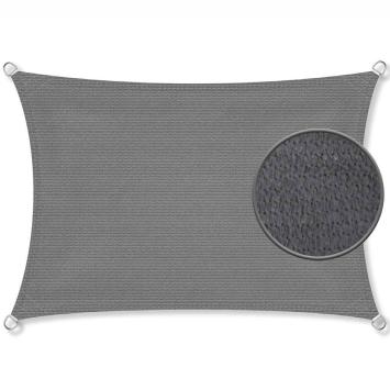 Zonnedoek 2,5x3,5m 200gr antraciet