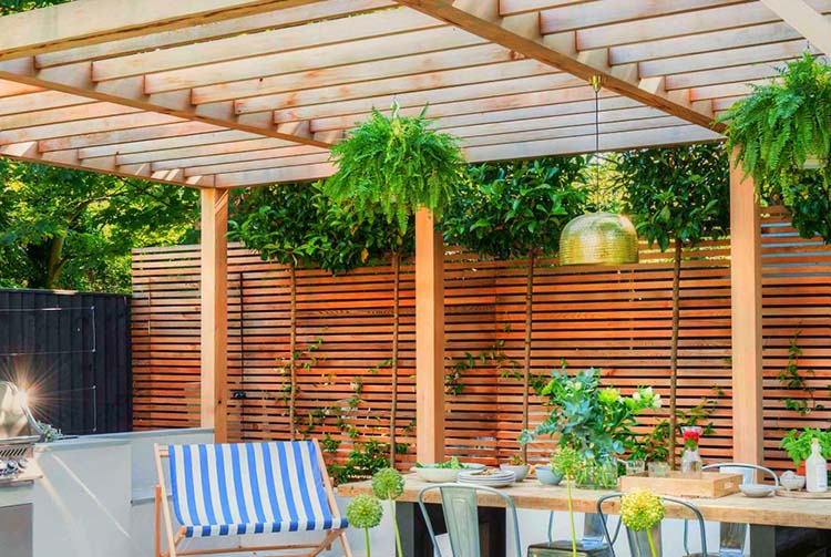 Standaard Ineenstorting Oefening Pergola en Veranda